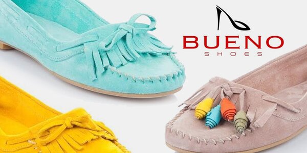 Pohodové kožené mokasíny a loafers Bueno