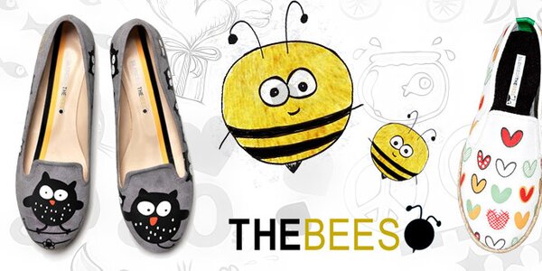 Prožijte crazy léto s veselými botkami The Bees