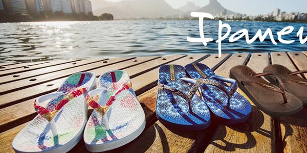 Vklouzněte do dámských žabek a sandálků Ipanema