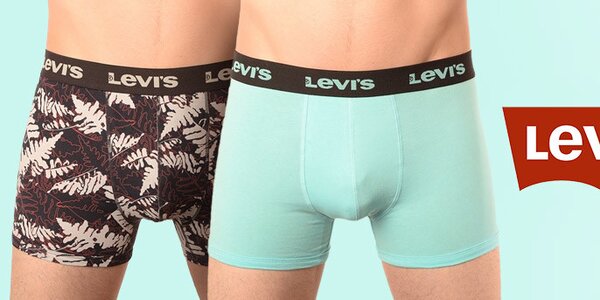 Nové kousky do šuplíku - pánské slipy a boxerky Levi's