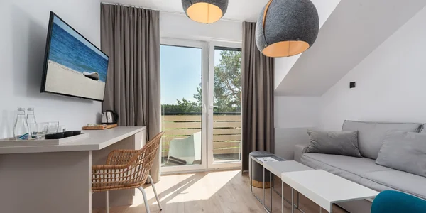 Čtyřlůžkový pokoj s 1 ložnicí (33–35 m²)