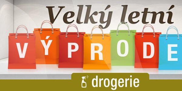 Kvalitní kosmetika a drogerie za výprodejové ceny