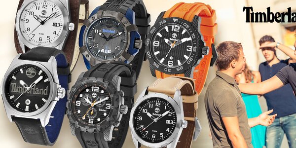 Timberland hodinky pro aktivní muže, do každého počasí