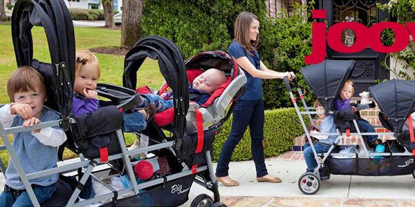 JOOVY kočárky - nadupané fáro pro jedno, dvě i tři děti najednou