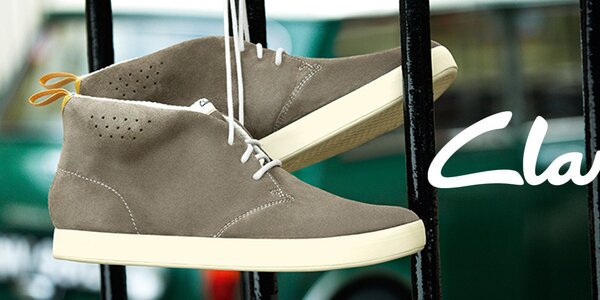 Elegantní i pohodová pánská obuv Clarks