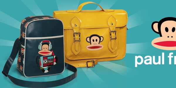 Barevné tašky a batohy Paul Frank - ta správná opičárna!