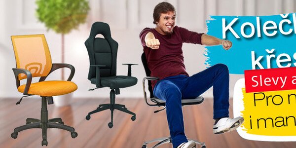 Kancelářská křesla nejen pro ty u vesla