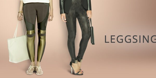 Pohodové i sexy legíny a tepláčky Leggsington