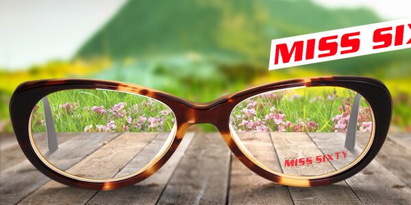 Nápadité obroučky pro váš ostrý zrak Miss Sixty již od 399,-