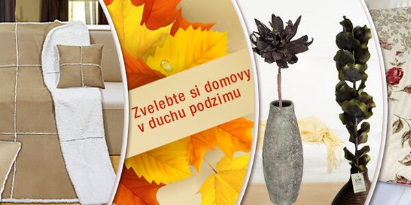 Vpusťte barvy podzimu do vašeho domova