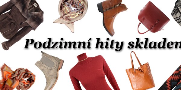 Poskládejte si podzimní outfit - vše skladem