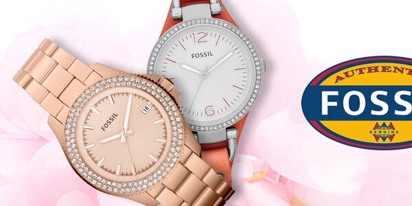 Fossil - stylové dámské hodinky a šperky