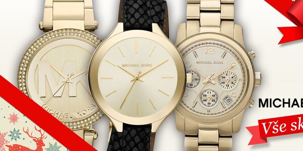 Dámy, nastavte ručku hodinkám Michael Kors