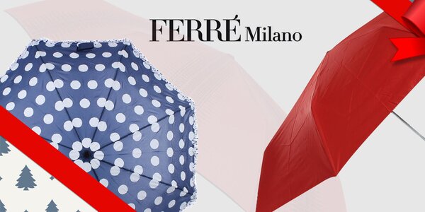 Kamarád do deště - dámské deštníky Ferré Milano