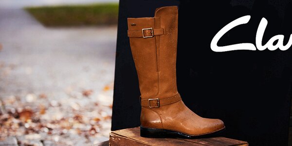 Clarks - dámské kožené boty, které mají šmrnc