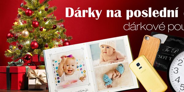 Dárkové poukazy na zboží jako nadílka last minute