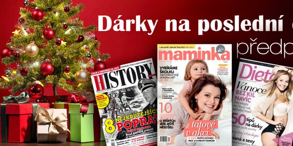 Předplatné časopisu jako skvělý last minute dárek