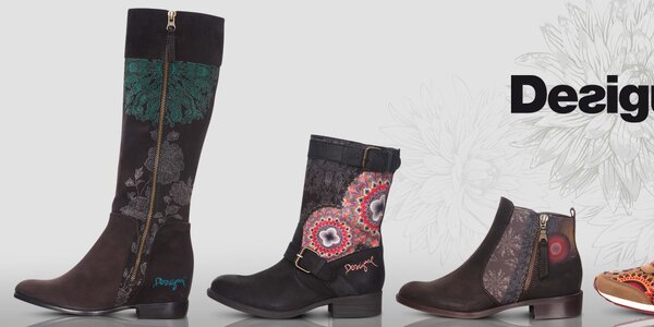 Desigual - hravé dámské botičky a tenisky