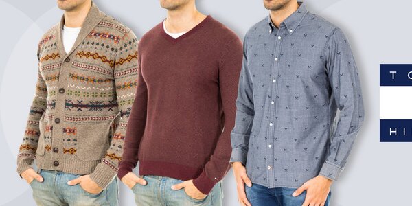 Stylová pánská móda Tommy Hilfiger
