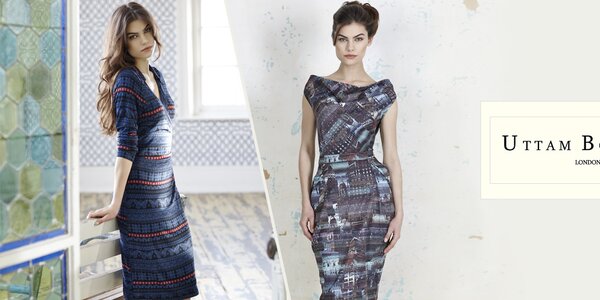 Dámské vzorované šaty a svetry Uttam Boutique