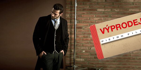 Výprodej pánské módy Pietro Filipi - vše skladem