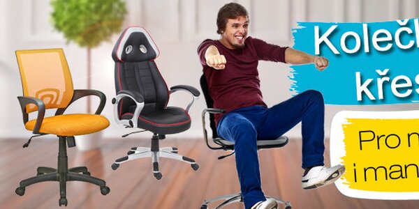 Kancelářská křesla nejen pro ty u vesla