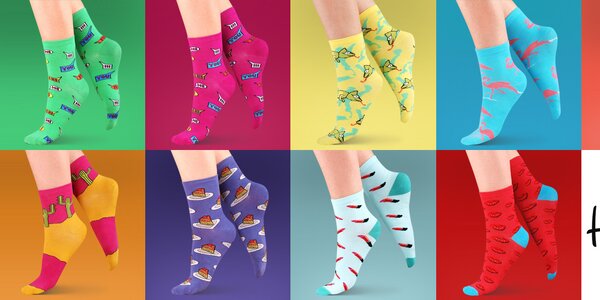 Hravé dámské ponožky Happy Socks