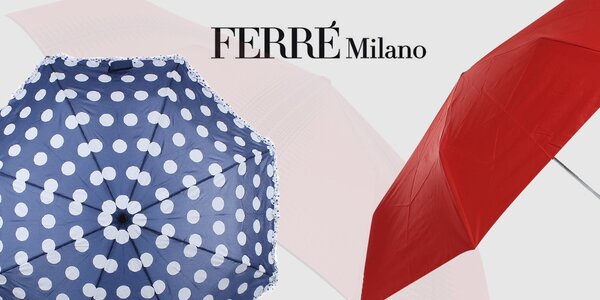 Módní dámské deštníky Ferré Milano
