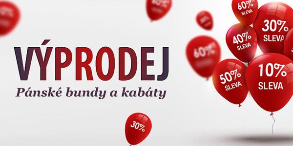 Stylové pánské bundy a kabáty - vše skladem