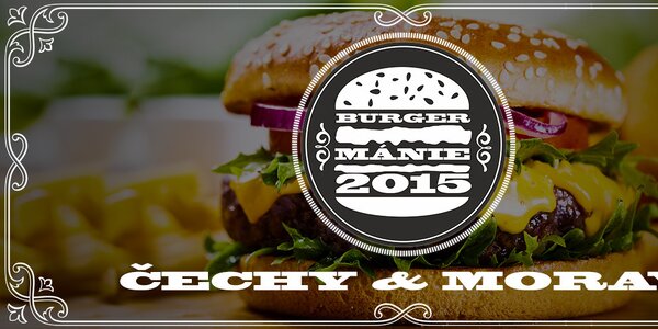Burgermánie - váš jazyk vybere nejlepší burgrárnu!