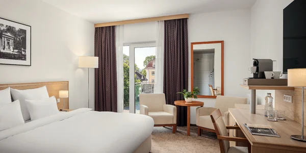 Classic Double Room s balkónom (24–28 m²)