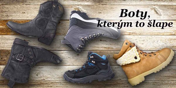 Boty, se kterými nešlápnete vedle!