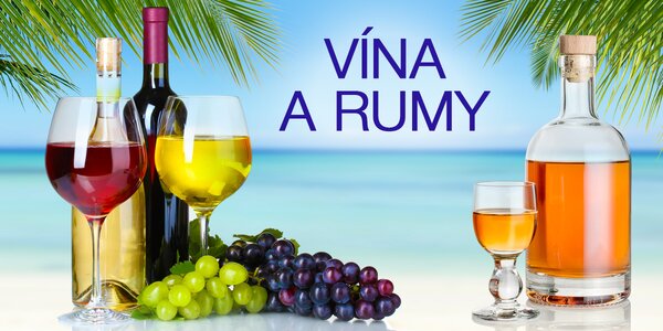 Vína a rumy, které musíte ochutnat