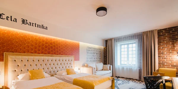 Dvoulůžkový pokoj Superior s přistýlkami (25 m²)