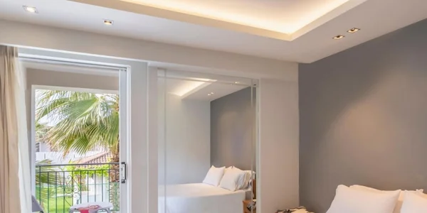 Rodinný pokoj se dvěma ložnicemi (32 m²)