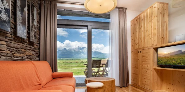 Apartmán Natur 2+2 v centre resortu