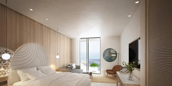 Dvoulůžkový pokoj Superior s výhledem na moře (26 m²)