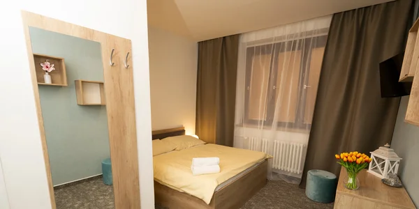 Dvojlôžková izba s manželskou posteľou (14 m²)