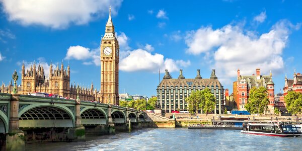 Letecké zájezdy do Londýna, 
Windsoru i Oxfordu