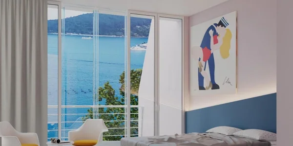 Junior Suite s balkónom a výhľadom na more