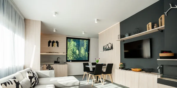 Apartmán s 1 spálňou a terasou