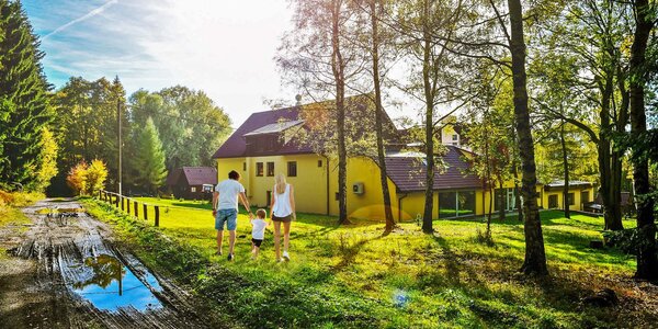 Jizerky pro dva i rodinu: 
polopenze a wellness