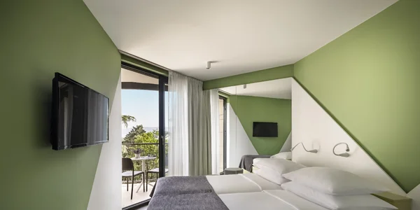 Izba Comfort s balkónom a výhľadom na more (18 m²)