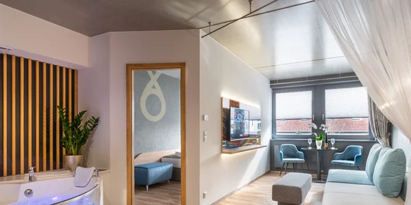Apartmán s hydromasážní vanou (38 m²)