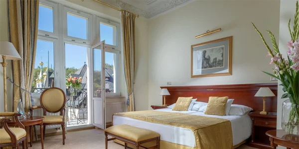 Dvoulůžkový pokoj Superior s balkonem (26–40 m²)