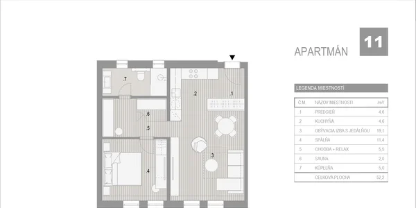 Veľký apartmán so saunou