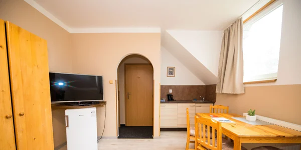 Apartmán s kuchyňským koutem