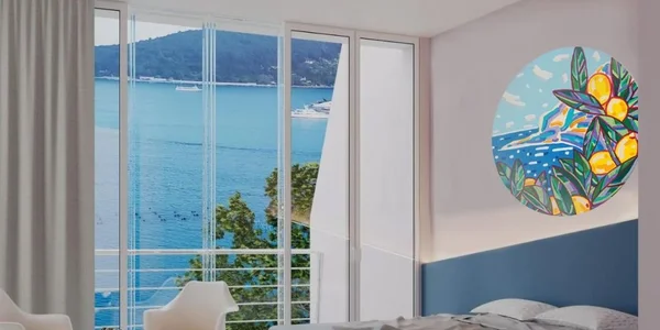 Junior Suite s balkonem a výhledem na moře