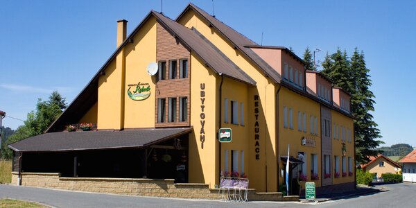 Relaxační pobyt v CHKO Český 
les: polopenze, bowling, i privátní wellness
