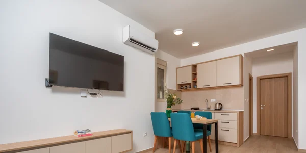 Dvojlôžkový apartmán s výhľadom na more (33 m²)